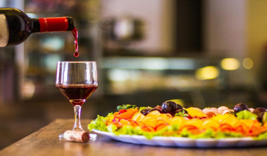 The experts say that red wine can prevent a build of cholesterol while boosting your HDL levels.