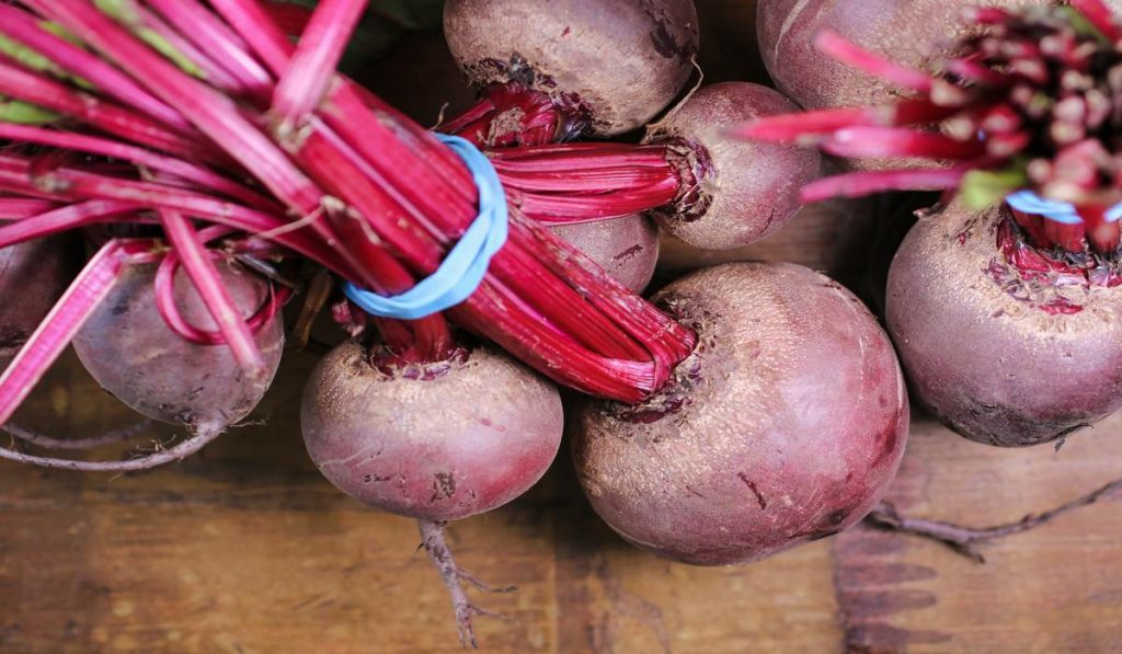 Beets can reduce the risk of heart disease by lowering the blood levels of homocysteine.