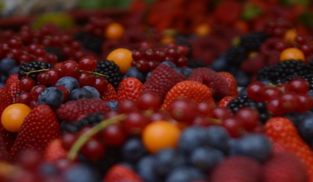 Berries easily lose their flavor and become moldy when they’re kept in the fridge.